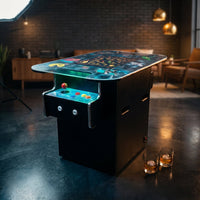60 Classic Retro Games Cocktail Arcade Machine for Home or Work - Full Size - 2-Player — Studio Shot