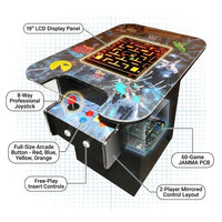 60 Classic Retro Games Cocktail Arcade Machine for Home or Work - Full Size - 2-Player — How It Works