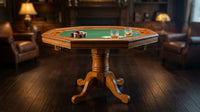 Kingston Oak 3-In-1 Poker Table — Lifestyle