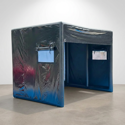 Golf Simulator Tent Built for All Skill Levels, 10x13x10 FT, Indoor/Outdoor, Projection Screen