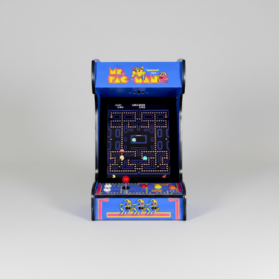 60 Classic Retro Games Tabletop Arcade Machine by  (Blue)